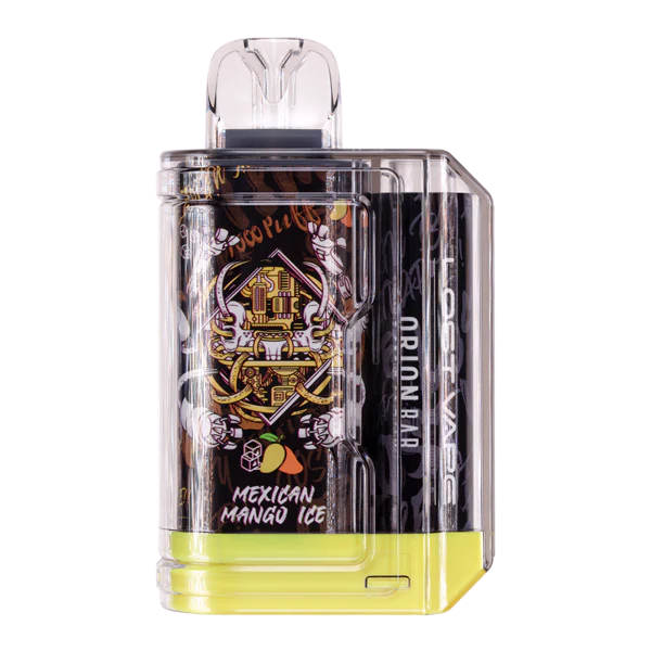 Mexican Mango Ice Lost Vape Orion Bar 7500 - Black Coral